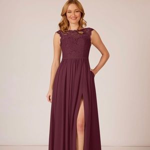 Azazie Cabernet (Burgundy) Bridesmaid
Dress